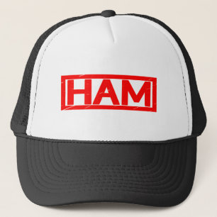 Ham Stamp Trucker Hat