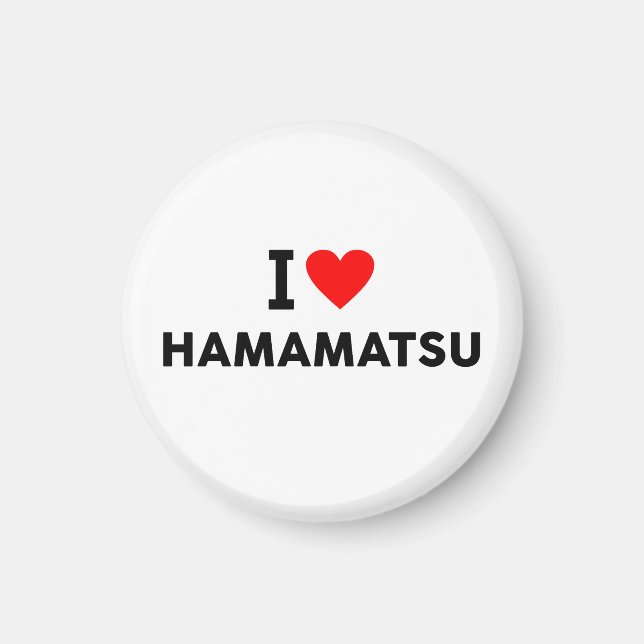 Hamamatsu Japan Magnet (Front)