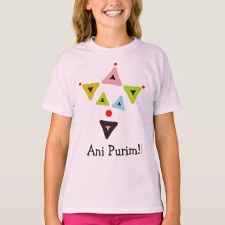 Hamantaschen Clown Ani Purim T-Shirt