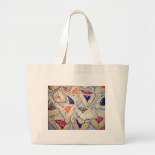 "Hamantaschen" Large Tote Bag