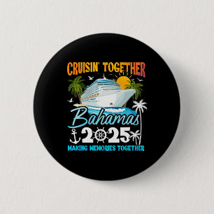 Hamas Cruise 2025 Family Cruise Trip Squad Group V 6 Cm Round Badge