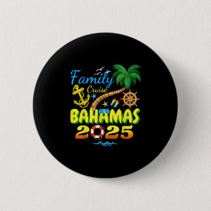 Hamas Cruise 2025 Family Friends Group Vacation Ma 6 Cm Round Badge
