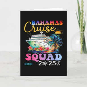 Hamas Cruise 2025 Squad Family Group Vacation Matc Card