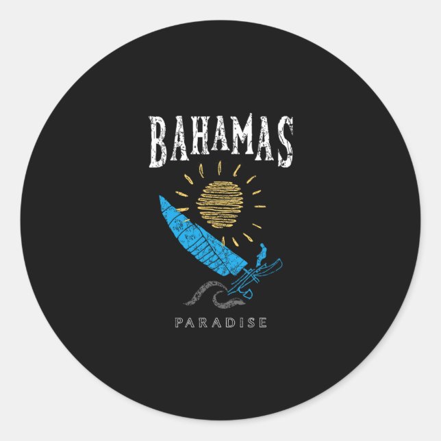 Hamas Souvenir Sailing  Classic Round Sticker (Front)