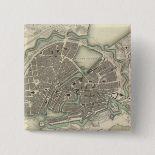 Hamburg 15 Cm Square Badge