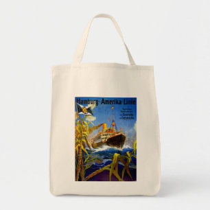 Hamburg America to South America Tote Bag