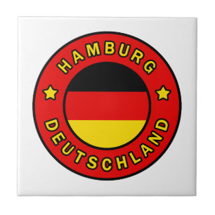 Hamburg Deutschland Ceramic Tile