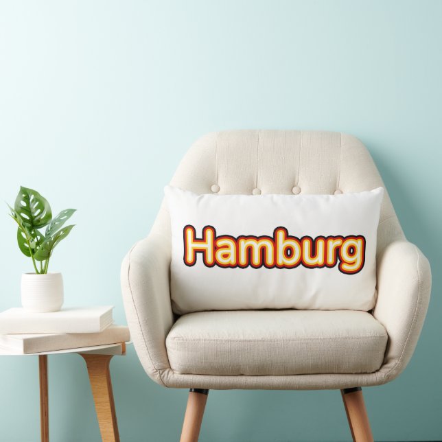 Hamburg Deutschland Germany Lumbar Cushion (Chair)