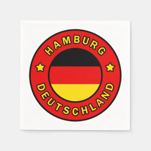 Hamburg Deutschland Napkin