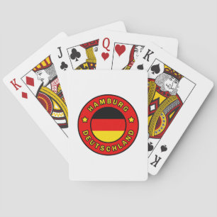 Hamburg Deutschland Playing Cards