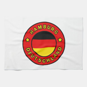 Hamburg Deutschland Tea Towel