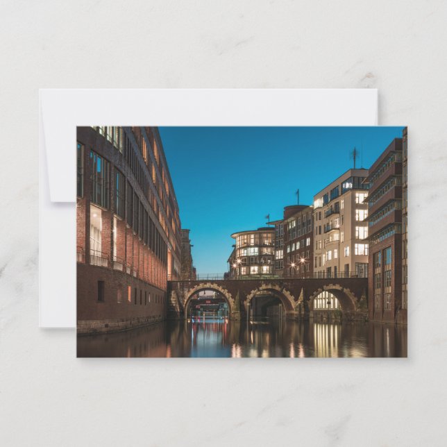 Hamburg Ellerntorsbrücke Card (Front)
