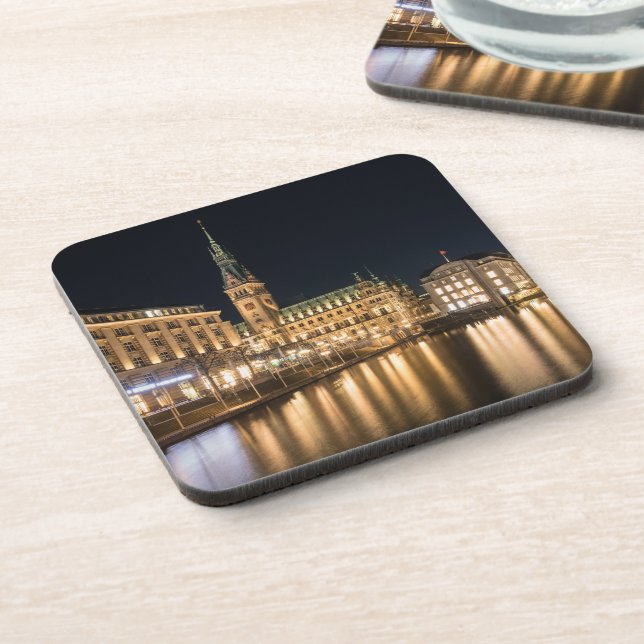 Hamburg Germany Coaster (Left Side)