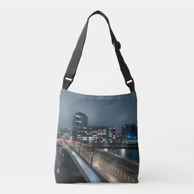 Hamburg Germany Crossbody Bag (Front)