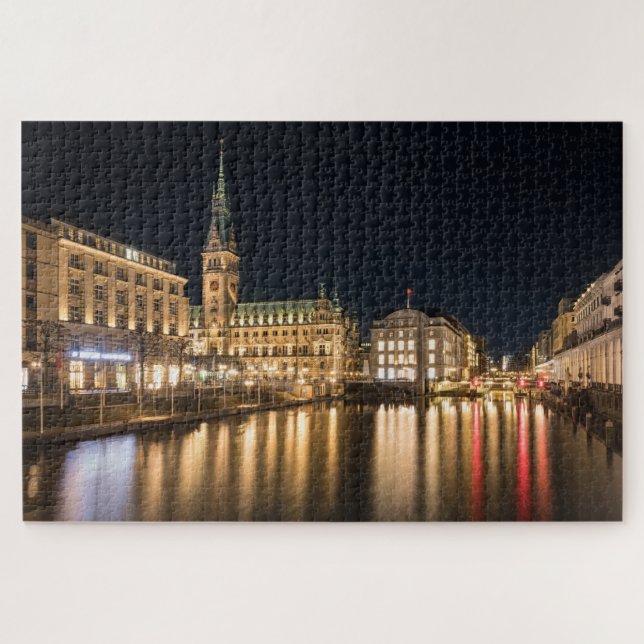 Hamburg Germany Jigsaw Puzzle (Horizontal)