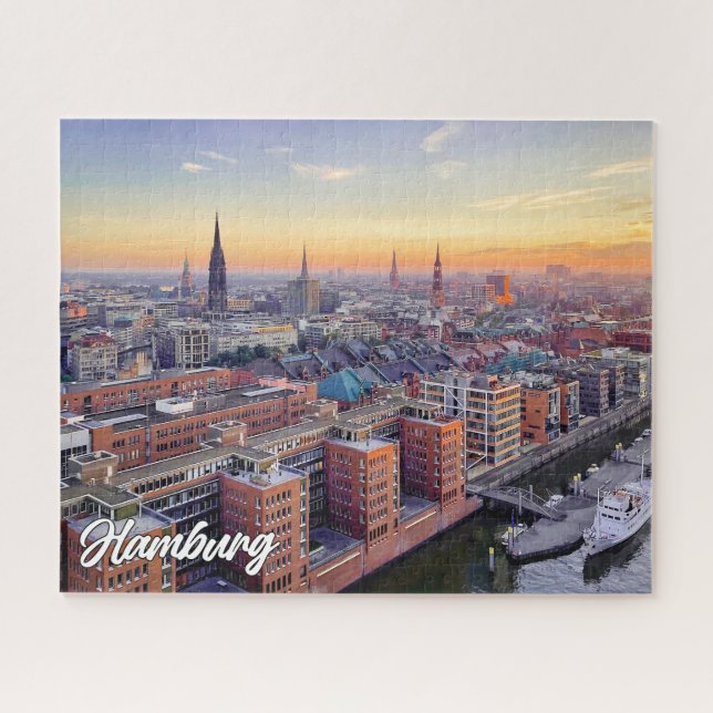 Hamburg, Germany Jigsaw Puzzle (Horizontal)