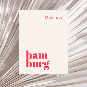Hamburg Germany modern city  Postcard