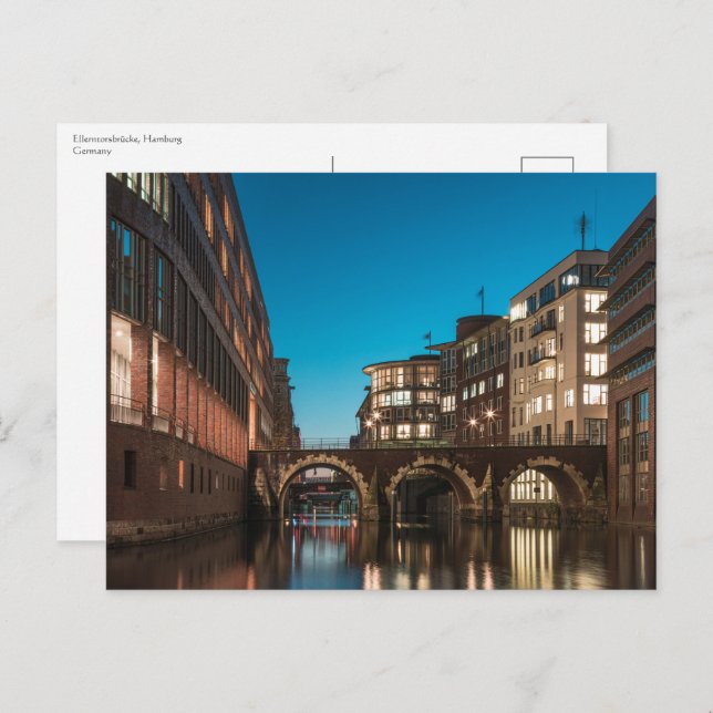 Hamburg Germany Postcard (Front/Back)