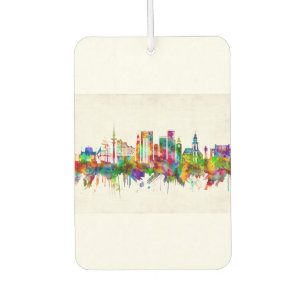 Hamburg Germany Skyline Car Air Freshener