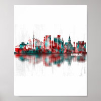 Hamburg Germany Skyline