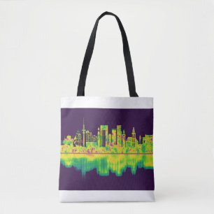 Hamburg Germany Skyline Tote Bag