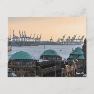 hamburg hafen postcard