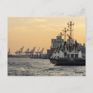hamburg hafen postcard