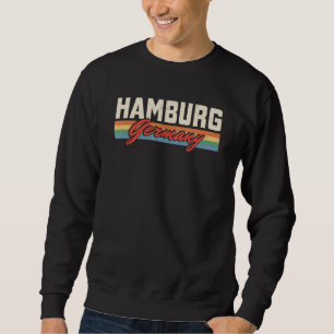 Hamburg Hamburger Northern Germany Harbor Low Germ Sweatshirt