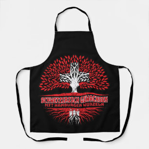Hamburg Hamburger Schweizer Schweiz Baum Wurzel Apron