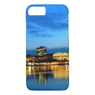Hamburg Harbour Hafen Deutschland Alster Night iPhone 8/7 Case