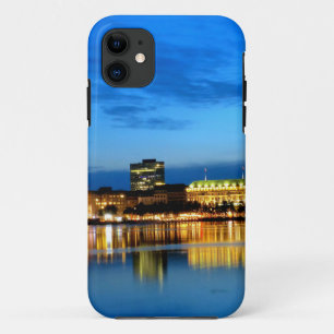 Hamburg Harbour Hafen Deutschland Alster Night iPhone 11 Case