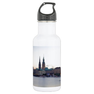 Hamburg Harbour Hafen Hamburger Deutschland 532 Ml Water Bottle