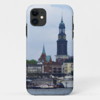 Hamburg Harbour Hafen Michel Deutschland Schiffe