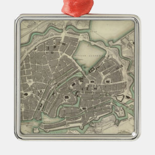 Hamburg Metal Ornament