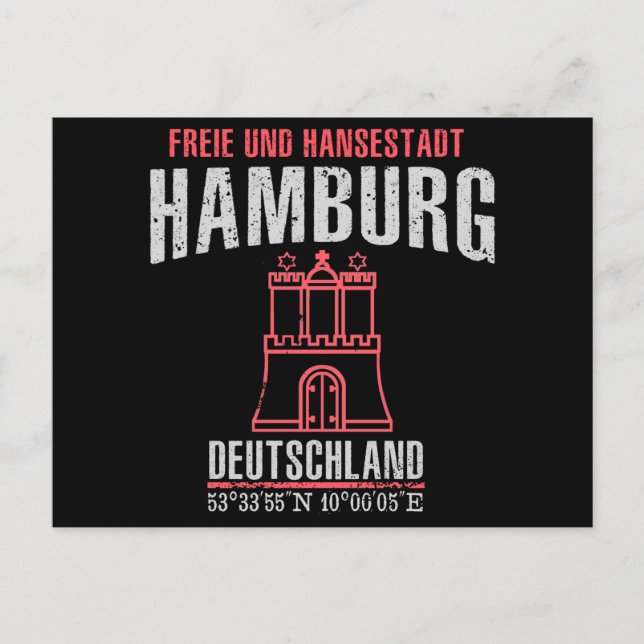 Hamburg Postcard (Front)