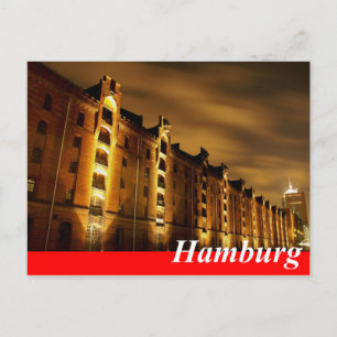 Hamburg Postcard - Storage City