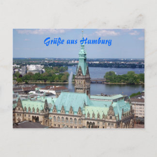 Hamburg Postkarte Postcard