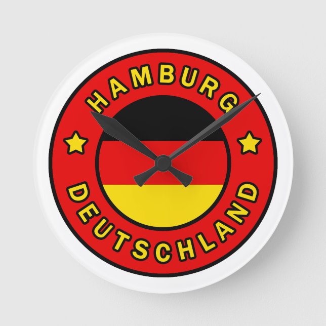 Hamburg Round Clock (Front)