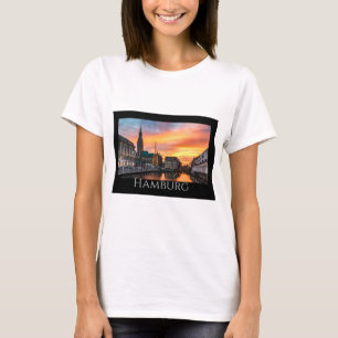 Hamburg Scenic Waterfront T-Shirt
