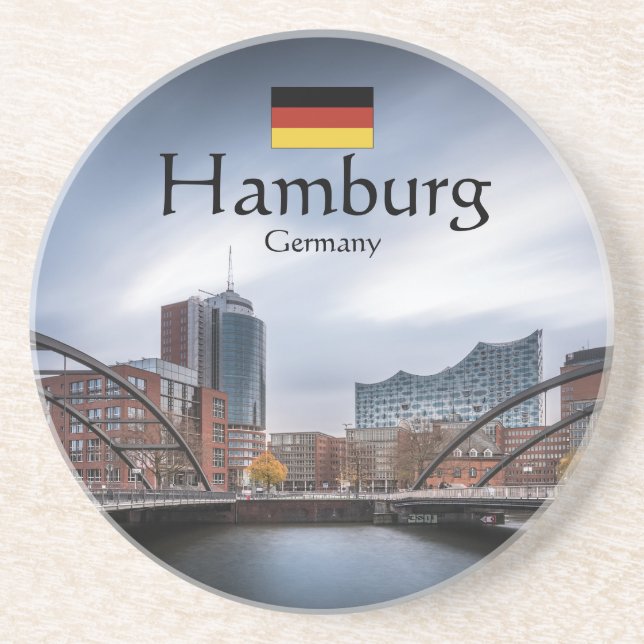 Hamburg Souvenir Coaster (Front)