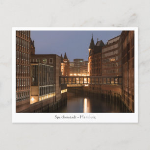 Hamburg Speicherstadt Postcard