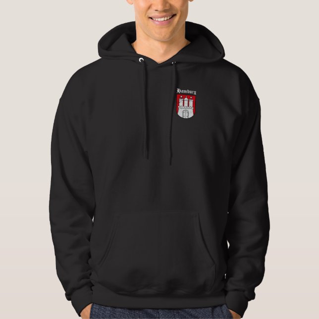 Hamburg Wappen Hoodie (Front)