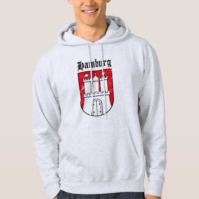 Hamburg Wappen Hoodie (Front)