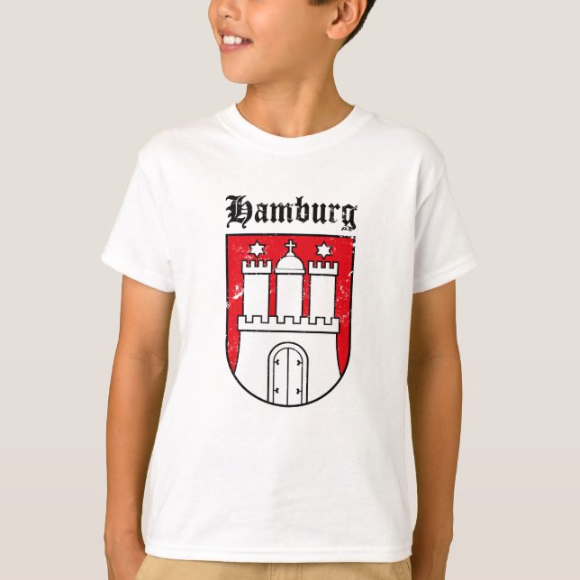 Hamburg Wappen T-Shirt (Front)