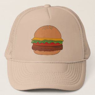 Hamburger 1 trucker hat