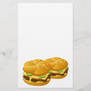 Hamburger-2 Stationery