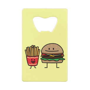 Hamburger and Fries fast food bun junk fried hot
