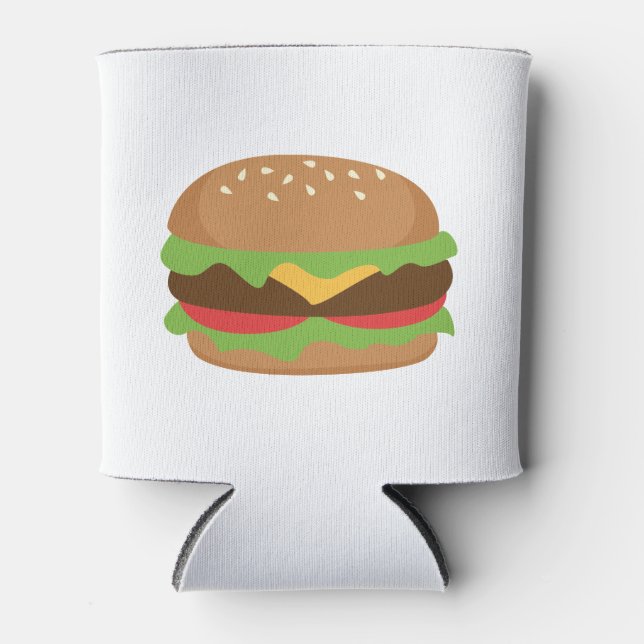 Hamburger Can Cooler (Front)