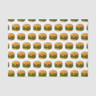 Hamburger cartoon illustration tissue paper