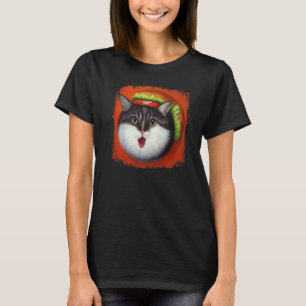 Hamburger Cat Catburger Burger Purr Meow Cat   10 T-Shirt